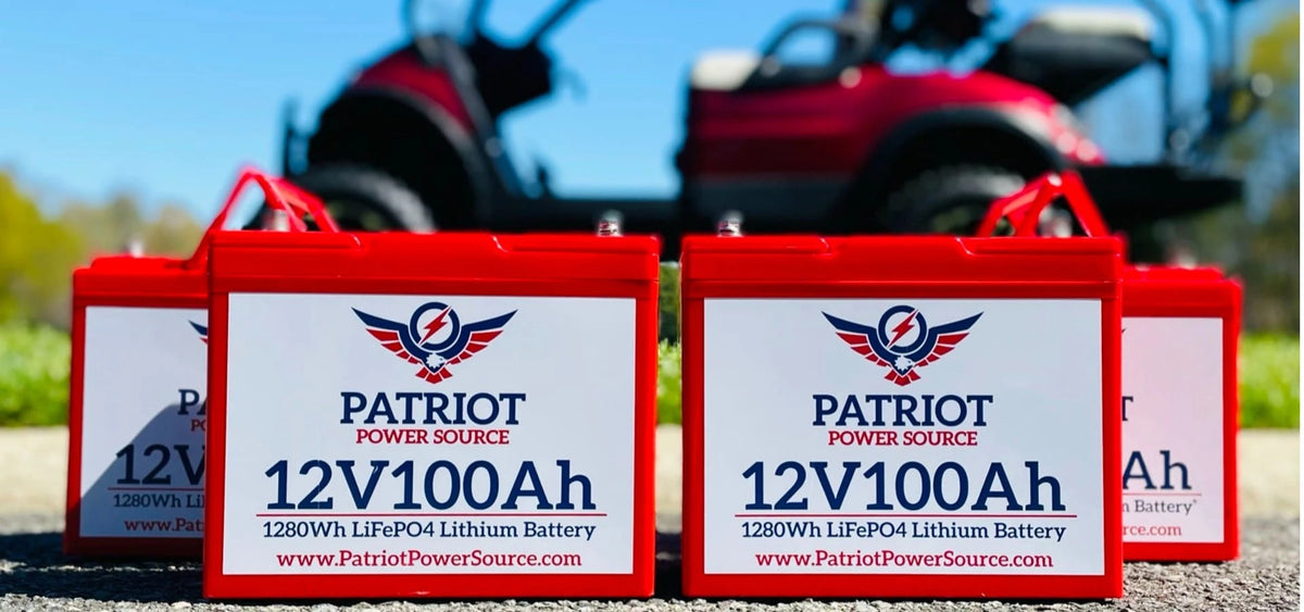 Why Patriot Power Source Has the Best Lithium Golf Cart Batteries for