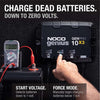 Charge dead batteries. Down to zero volts.