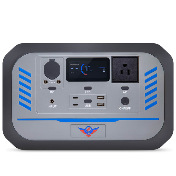 PATRIOT PORTABLE POWER STATION 600 Front View