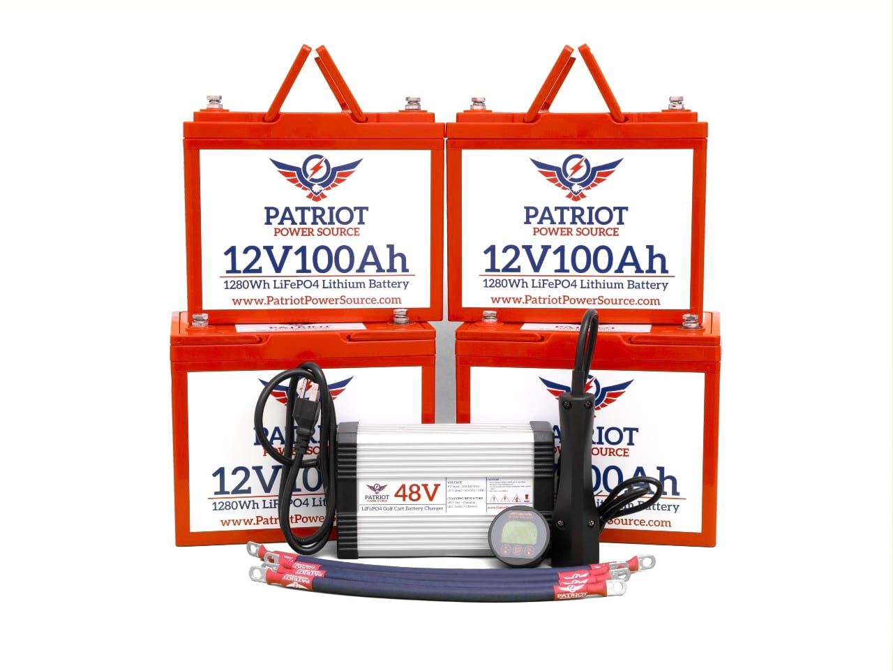 Patriot Power 48V Cart Lithium Conversion Kit Everything Included