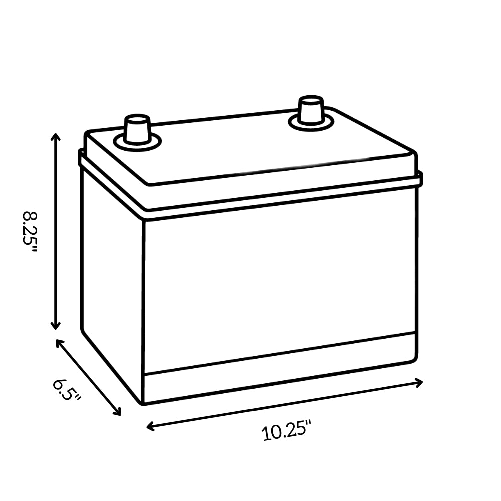 PATRIOT POWER 12V 100AH BATTERY DIMENSIONS